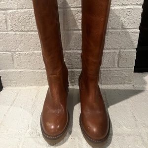 Brown leather Bullboxer Jillian boots - Never worn - Size 6